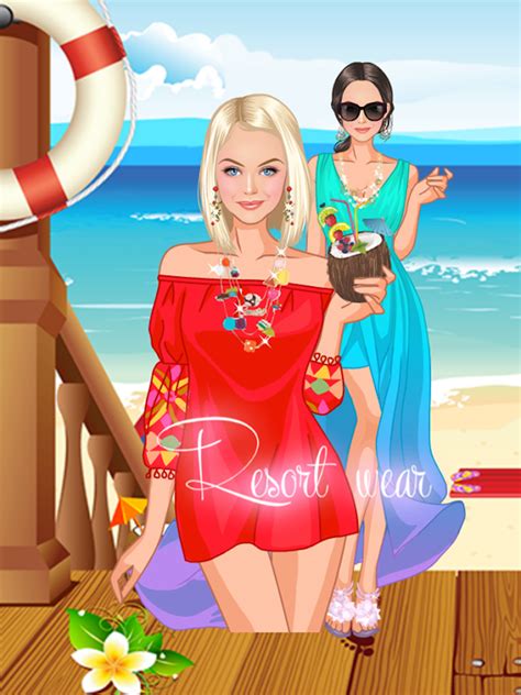 summer dress up game